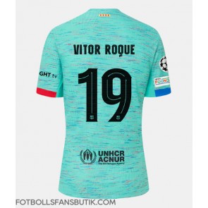 Barcelona Vitor Roque #19 Replika Tredje Tröja 2023-24 Kortärmad